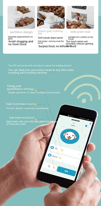 Dispensador Inteligente Para Mascotas
